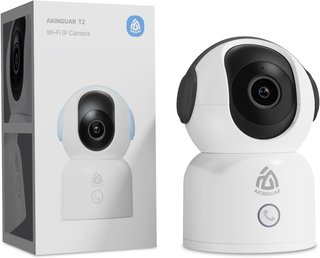 AKINGUAR T2 Camara WiFi 2.5K 360 IA Interior