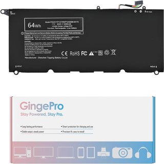 GINGEPRO Batería PW23Y 64Wh 7,7V 8200mAh DELL