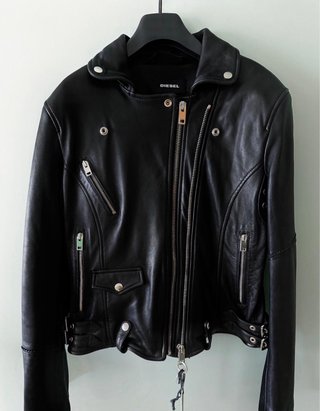 Chaqueta de cuero Diesel Nueva