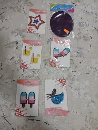 Set de 6 Parches Termoadhesivos para Ropa