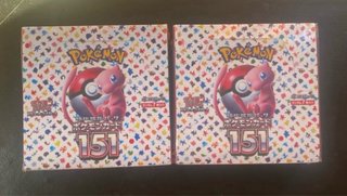 2 Scatole Pokémon 151