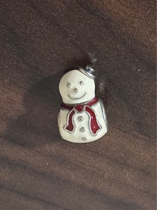 Abalorio Pandora Muñeco de Nieve