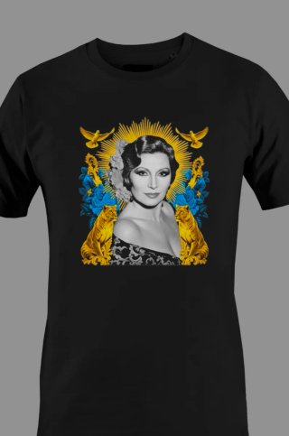 Camiseta Negra rocio jurado