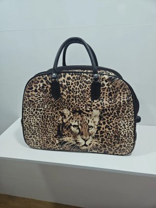 Set de 2 Maletas con Ruedas Estampado Animal