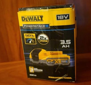 Batería Dewalt powerstack 3.5ah