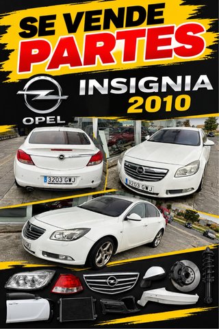 Despiece Opel Insignia 2010