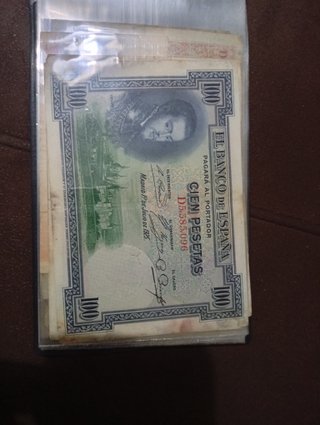 Lote de 50 Billetes Antiguos de Pesetas