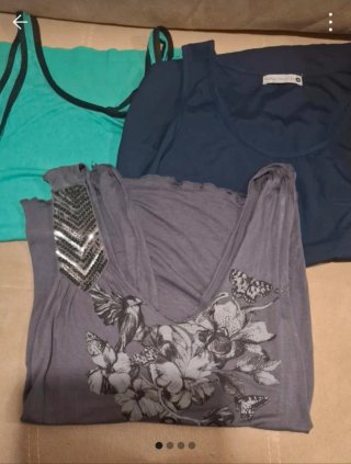 Lote de 3 Camisetas de Tirantes