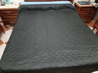 Cobertor Impermeable Negro para perros, cama, sofá
