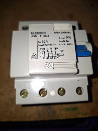 Interruptor Diferencial ABB F 364 63A