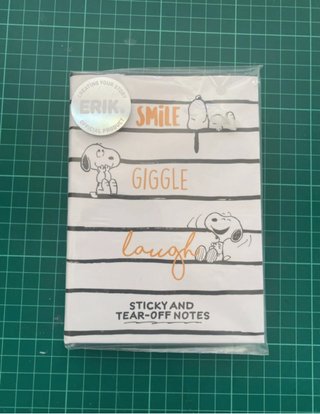 Bloc de Notas Snoopy - Erik
