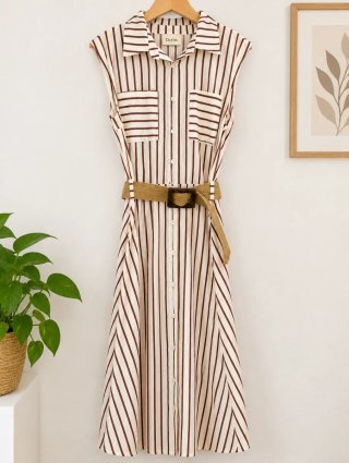 Vestido de rayas Dixie