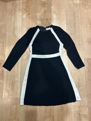 Abito nero e bianco