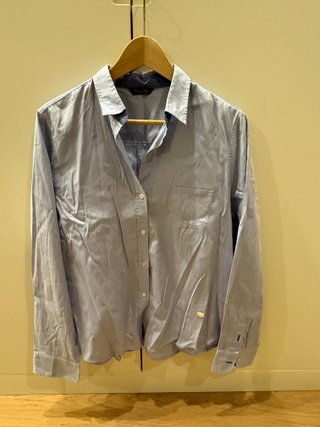 Camisa Massimo Dutti Azul
