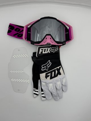 Gafas 100% y Guantes Fox Nuevos 315
