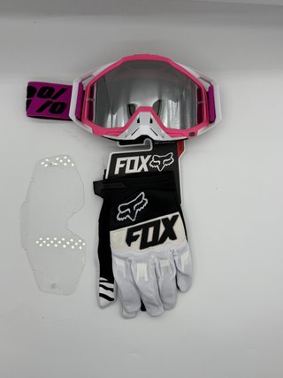 Gafas 100% y Guantes Fox Nuevos 316