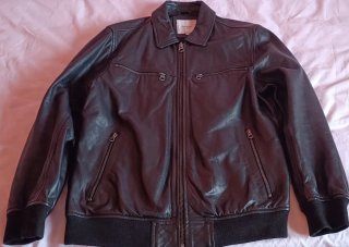 Chaqueta de Piel Pepe Jeans Negra