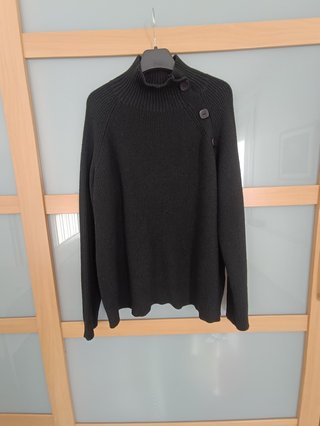 Jersey de lana negro L/XL