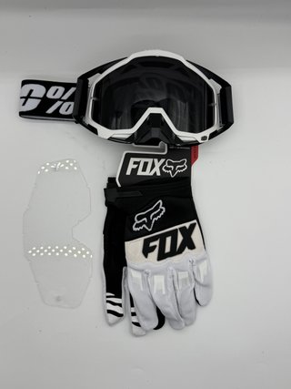 Gafas 100% y Guantes Fox Nuevos 317