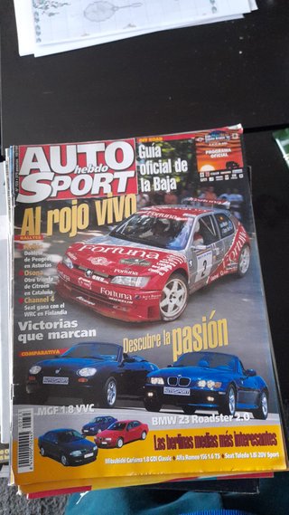 Revista Auto Hebdo Sport año 1999