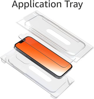 Amazon Basics - 2 Protezioni in Vetro Temperato per iPhone