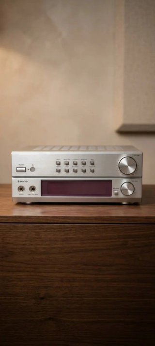 Sintoamplificador Estéreo Sanyo Vintage