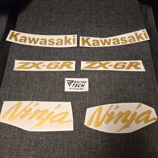 Pegatinas Kawasaki Ninja ZX-6R 2007 2008