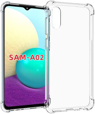 Funda Transparente Esquinas Reforzadas Galaxy A02