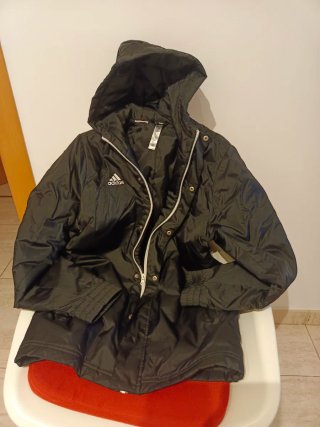 Anorak Negro Adidas niño 11-12 años
