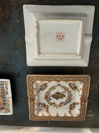 Set de 2 Ceniceros de Cerámica