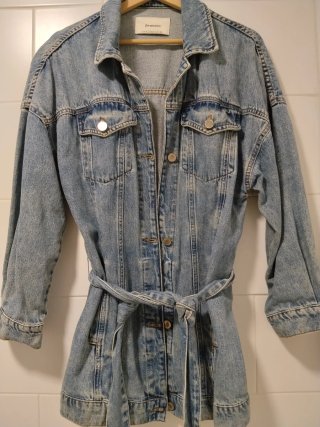 Chaqueta Tejana Oversize Stradivarius