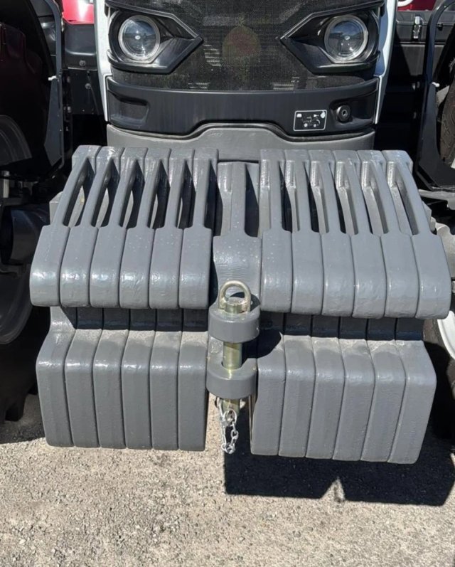 Contrapesas delanteras de hierro para tractor
