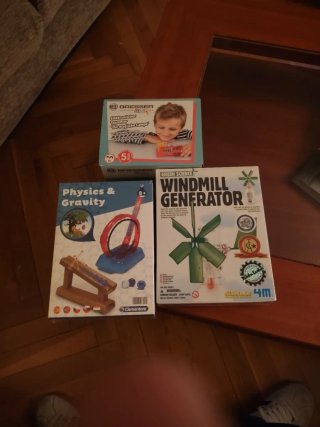 Lote de 3 Juegos de Ciencia para Niños