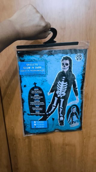 Disfraz Esqueleto Infantil Talla 8