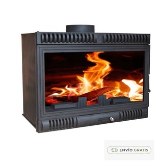 Insertable leña ventilado Koni Iron 14,91 kW