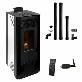 Estufa pellets Sirio 11 con Kit y Wifi ALB30