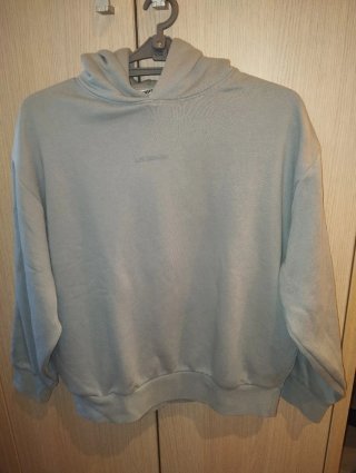 Sudadera con capucha Bershka verde