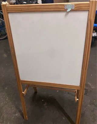 Pizarra Infantil con Estructura de Madera