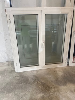 2 Ventanas de Aluminio Blanca