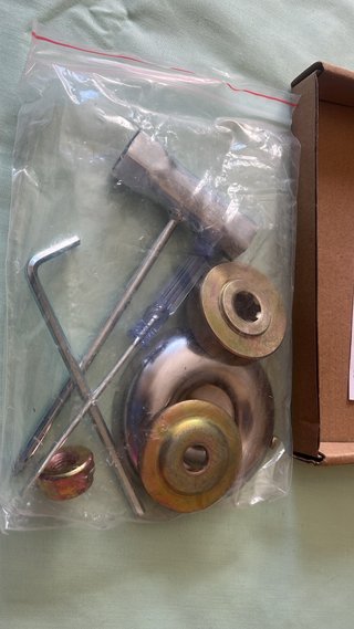 Kit de herramientas para cortacésped