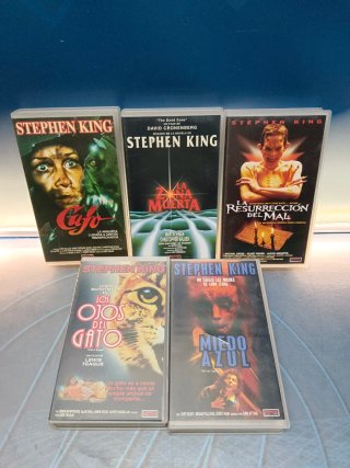 Confezione 5 Film VHS Stephen King