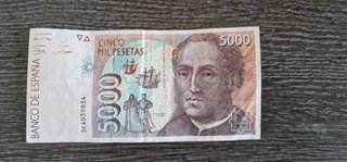 Billete 5000 Pesetas Banco de España