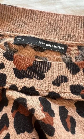 Jersey de punto leopardo Sfera