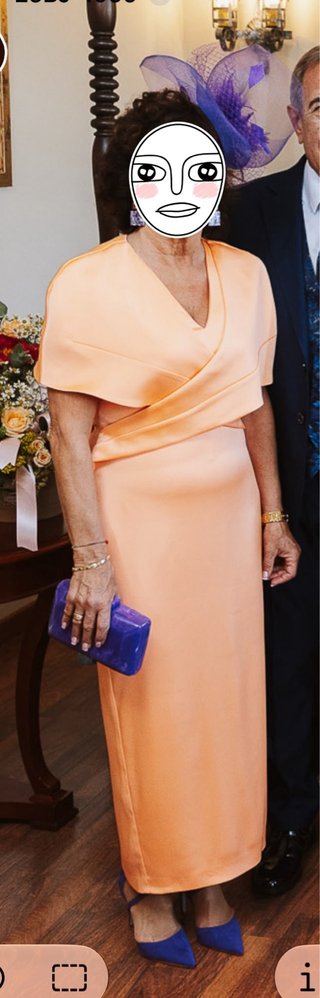 Vestido de ceremonia largo