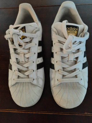 Bambas Adidas Superstar Blancas y Negras