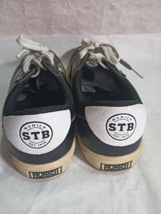 Zapatillas Munich STB Negro y Plateado