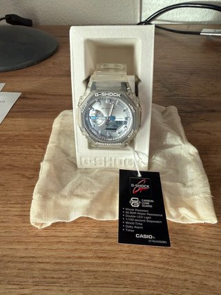 Reloj Casio G-Shock Transparente Protection MP-PG