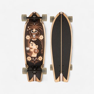 Longboard Fish 500 180 mm Mystic Wood