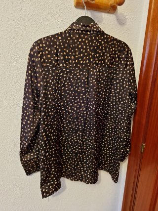Camisa de manga larga estampada