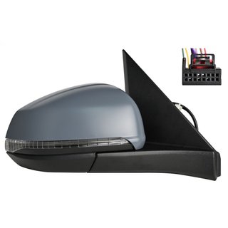 Retrovisor IZQUIERDO O DERECHO Electrico, Termico, Abatible Electricamente, Con Intermitente, Imprimado, Con Luz de